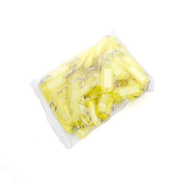  9830 컬러키홀더(노랑) 25x62 (mm) 가로x세로
