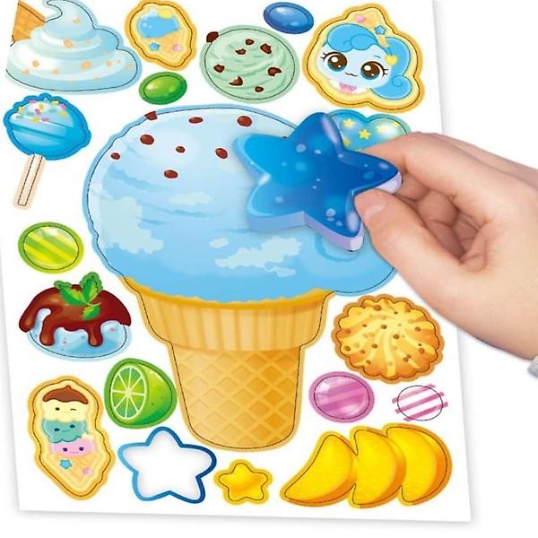  캐릭터 스꾸 스티커 아이스크림 데코 소품 핸드폰