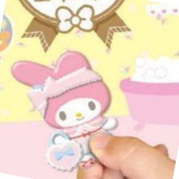  마이멜로디 하우스 스티커 문구용품 꾸미기 문구류