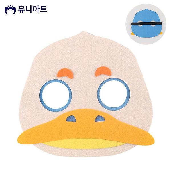  유니아트(펠트) 오리 가면 (랜덤1개)