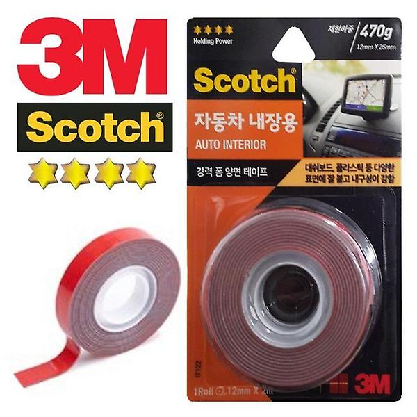  3M 차량 내부인테리어 강력롤 양면테이프