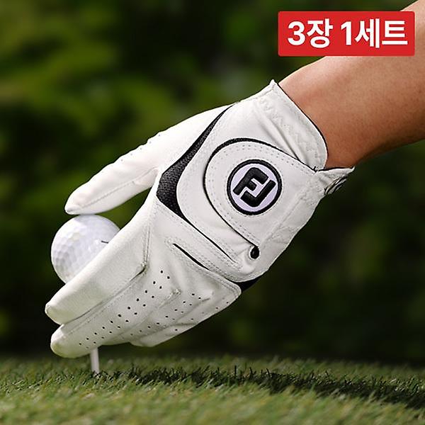  3장1세트 풋조이 NEW 웨더소프 레볼루션 골프장갑 남성 왼손 여성 양손용