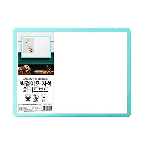  마그네틱보드 자석 보드판 화이트보드 벽걸이 40x30cm