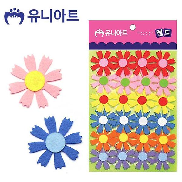 유니아트 펠트 코스모스 소 24pcs 45mm P0000CMQ