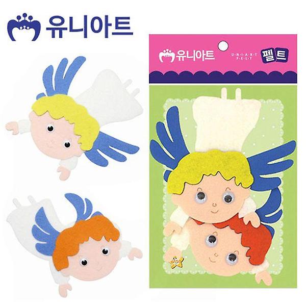  유니아트 펠트 천사 2pcs 140x150mm P0000CNR