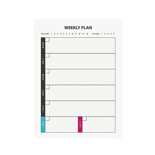  메모보드 주간플래너 세로 A4 210x297PP1009 아트사인