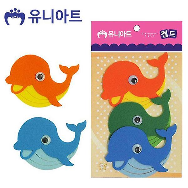  유니아트 펠트 아기고래 P0000DQK