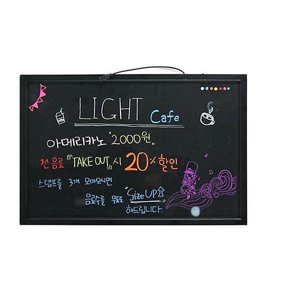  LED 형광 블랙보드 네온칠판 카페 홍보메뉴판