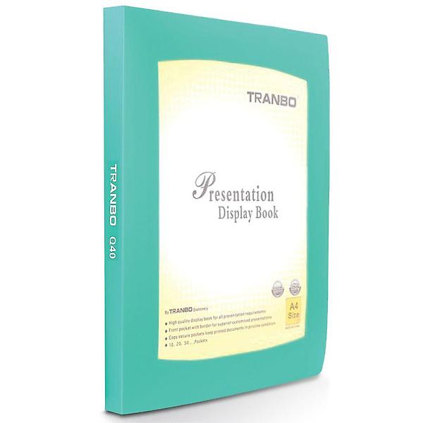  A4 클리어화일 표지 교체가능 40매 정전기방지 포켓