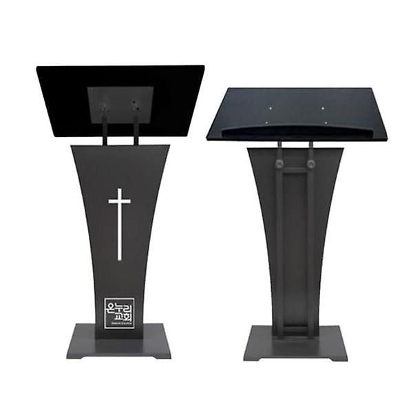  스틸 메뉴판 거치대 교회 강대상 단상 강의대 60x45cm