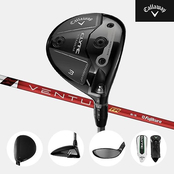  [주문제작]캘러웨이 ELYTE 엘리트 TI 티타늄 페어웨이우드[남성용][VENTUS TR RED]