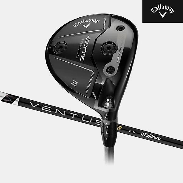  [주문제작]캘러웨이 ELYTE 엘리트 TI 티타늄 페어웨이우드[남성용][VENTUS TR BLACK]