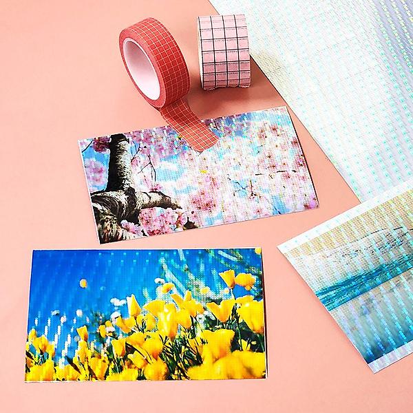  인쇄용지 홀로그램 사진 스티커 용지 인쇄지 점착