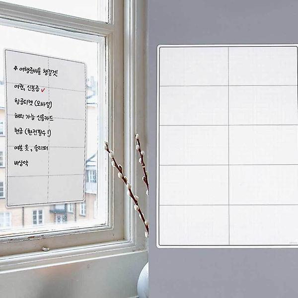  게시판 메모 칠판 탈 부착식 메모판 화이트 보드