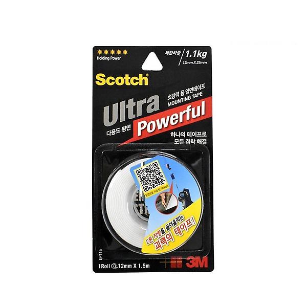  3M 스카치 UP115 초강력 다용도 폼 양면테이프