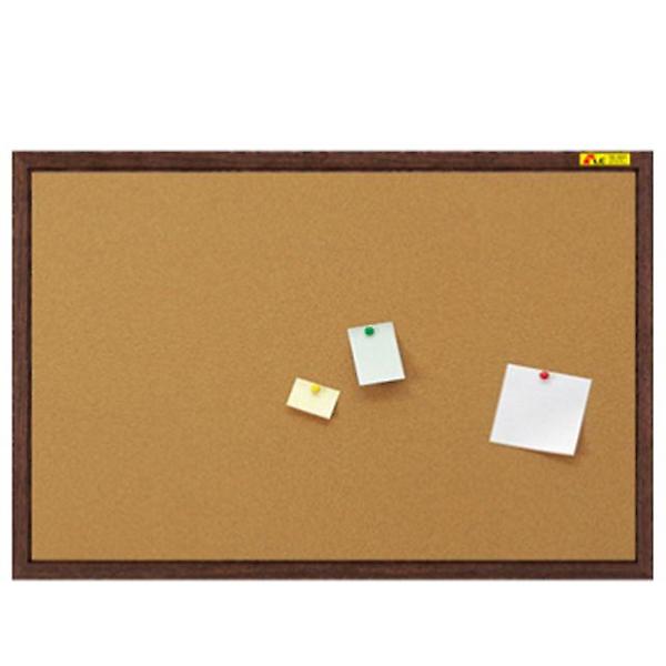  코르크 게시판 웬지프레임 70cm 50cm