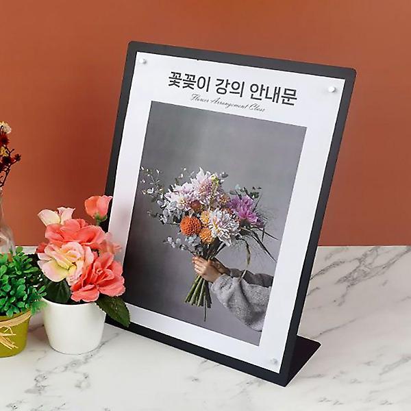  카페 메뉴판 L자형보드판 가정용 보드 마그넷보드