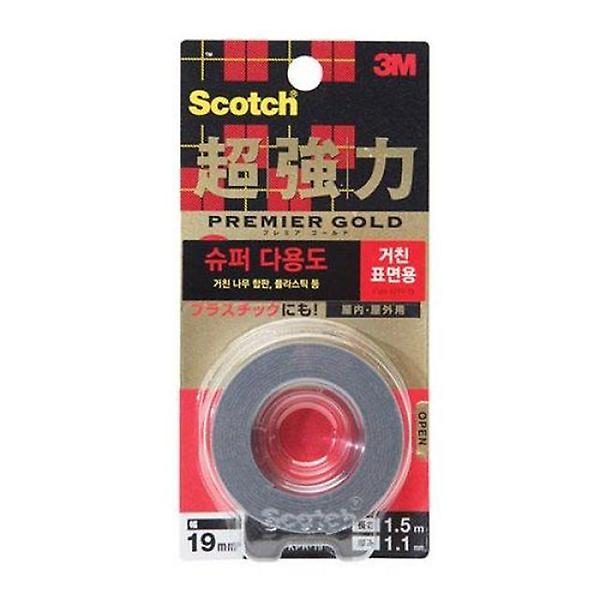  3M)양면테이프(KPR 19/초강력/거친표면용/19mmx1.5m)