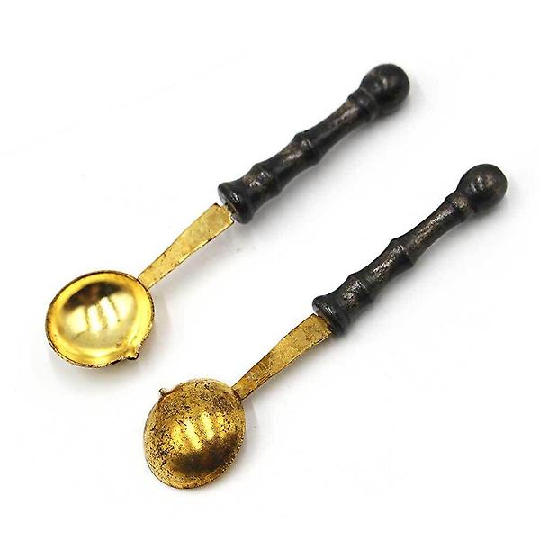  엔틱 실링 왁스 스푼 왁스 멜팅 스탬프 인장 실링