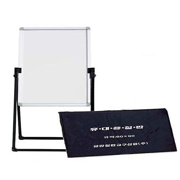  학원용 학교용 휴대용 화이트보드 칠판 세로형 60x90