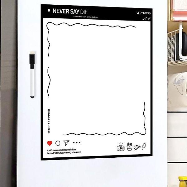  냉장고 자석 메모 보드 마카펜세트 메모판 주간계획표