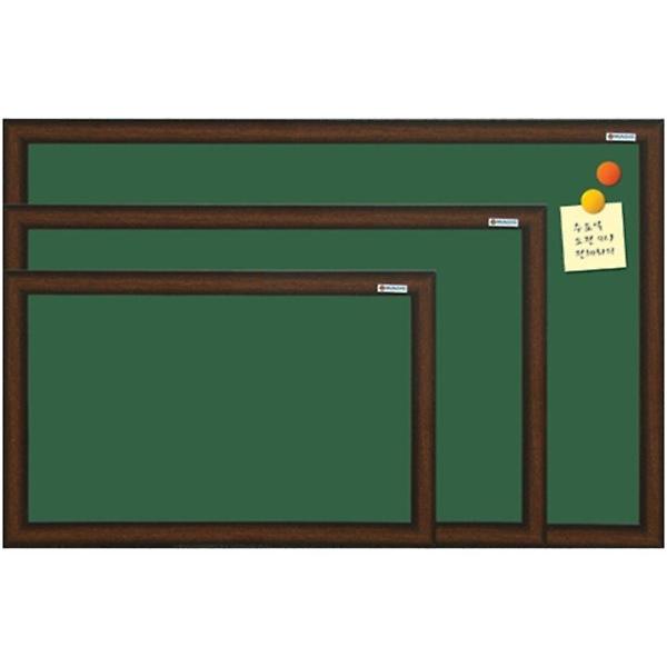 900 X 1500 자석 그린보드(우드프레임)