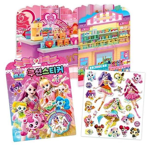  쿠션스티커 티니핑 학산문화사 시즌4 스티커 새콤달콤