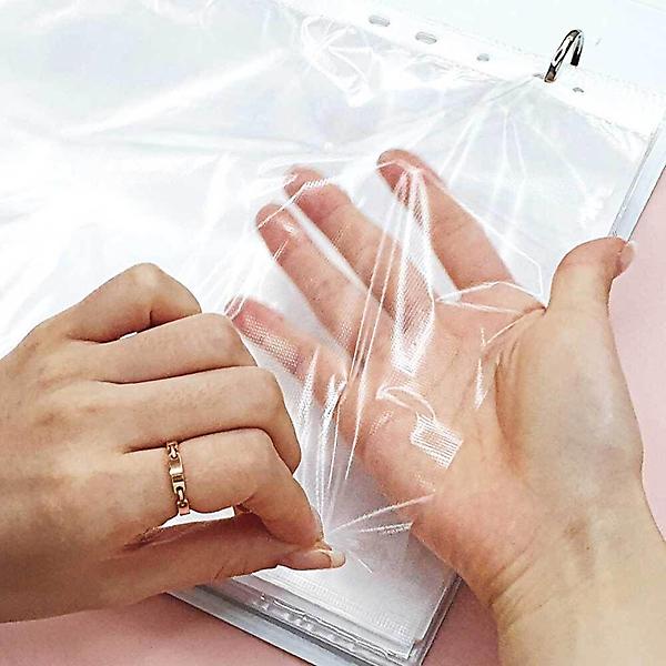  클리어파일 바인더 속지 100매 A4 바인더