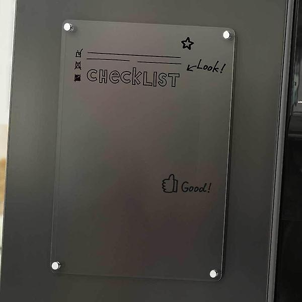  자석 아크릴 보드 투명 보드 보드판 가정용 칠판 자석