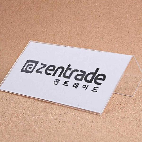  파티션 명패 아크릴 명찰 꽂이 이름표 네임택 표찰