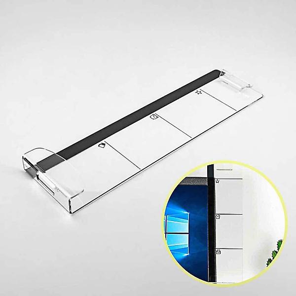  거치대 모니터 메모보드 멀티형 우측용 메모 아크릴