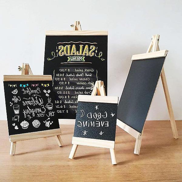  스탠드형 소형 이젤 20X36cm 칠판 간판 카페메뉴판