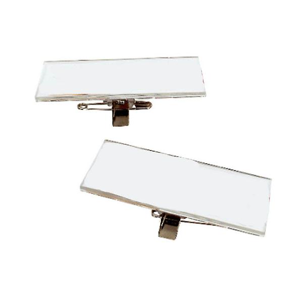  아크릴이름표 네임택10개 가슴집게옷핀 유니폼명찰