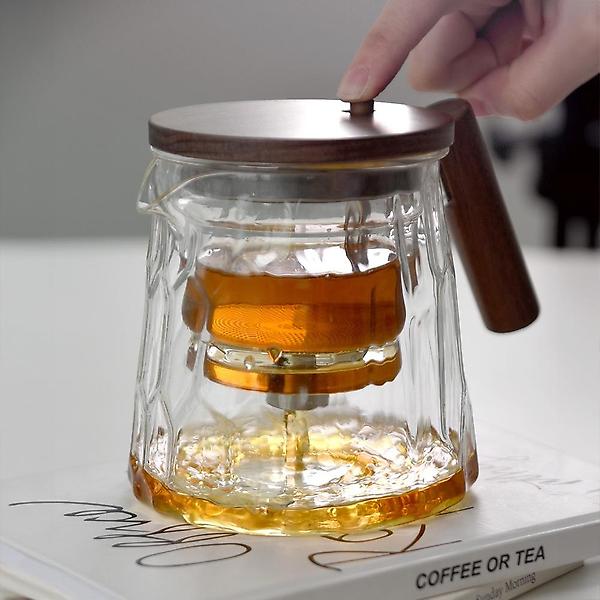  고원 계수나무 내열유리 티메이커(표일배) 500ml 티팟세트 차주전자 티머그