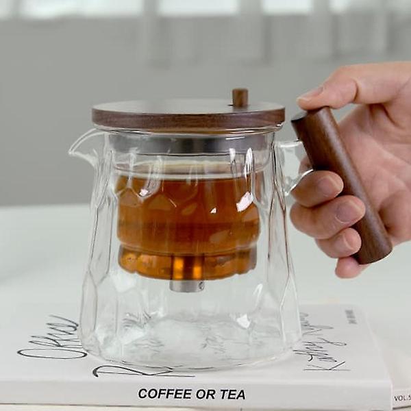  고원 계수나무 내열유리 티메이커(표일배) 500ml 티팟세트 차주전자 티머그