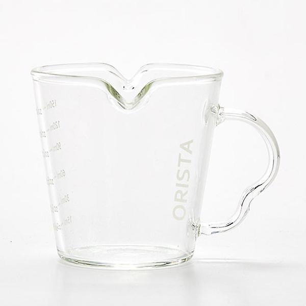  오리스타 트윈 스마트 유리 샷잔 90ml 에스프레소 샷잔