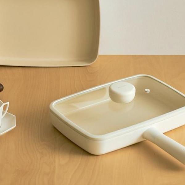  [모도리] 넉넉한 왕 사각팬 뚜껑 (29cm)