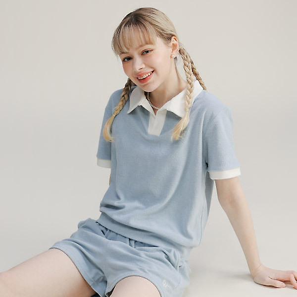  25P PER 테리 카라티셔츠 25B41212BL