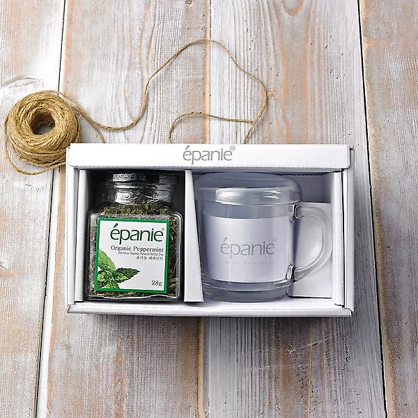  (답례품스티커제작)에빠니 유기농 허브차 필터컵 2호 고급 티 선물세트