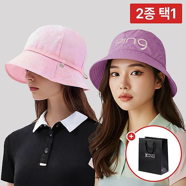  핑 여성 나염 리버시블 버킷햇 / 핑 여성 튤립 버킷햇 2종 택1 + 쇼핑백 증정