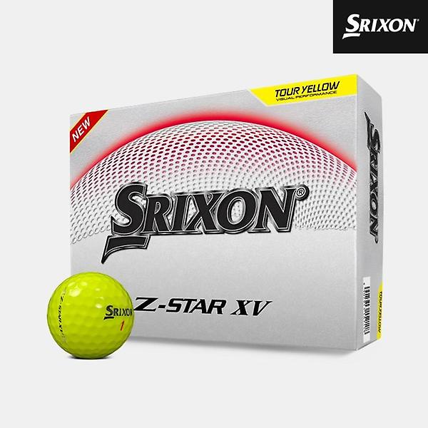  스릭슨 Z스타9 XV 골프볼[남여공용][투어옐로우][3피스 12알]