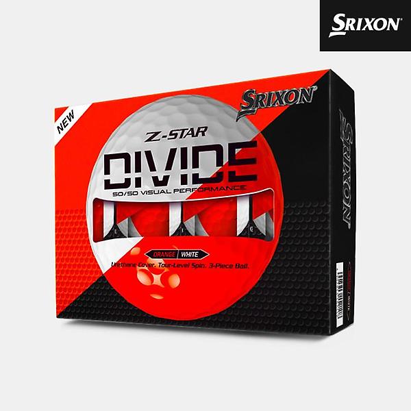  스릭슨 Z스타9 디바이드 골프볼[남여공용][3COLORS][3피스 12알]