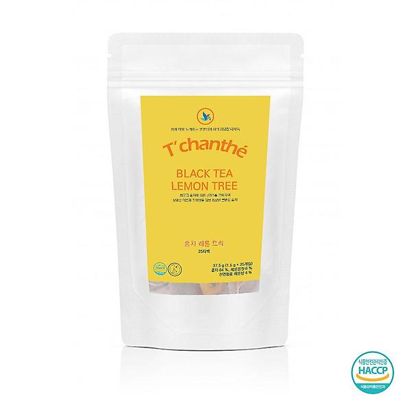  티샹떼 홍차 레몬트리 25티백 1.5g 블랙티 삼각티백