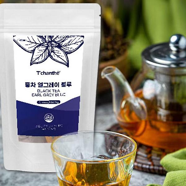  티샹떼 홍차 얼그레이티 블루 25티백 1.5g 블랙티 삼각티백
