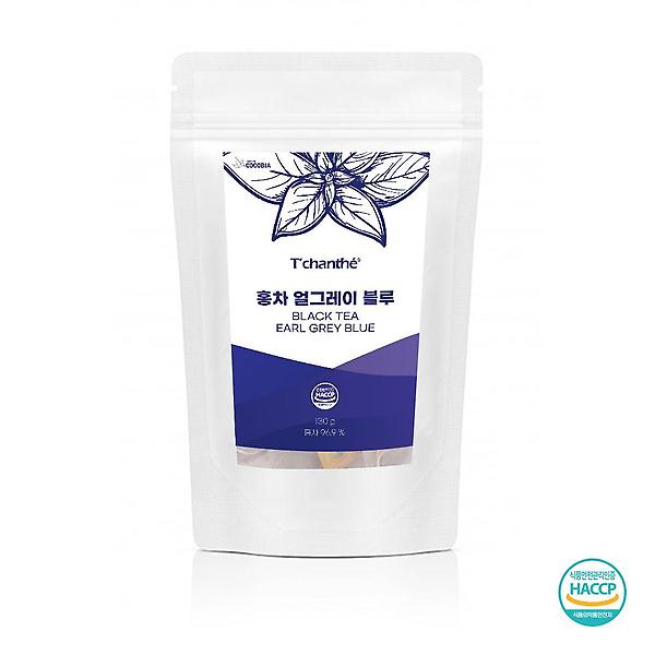  티샹떼 홍차 얼그레이티 블루 리필팩 130g 블랙티 잎차