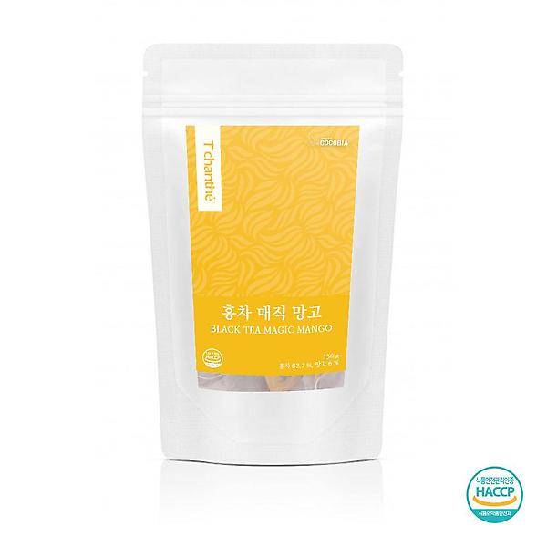  티샹떼 홍차 매직 망고 리필팩 130g 블랙티 잎차