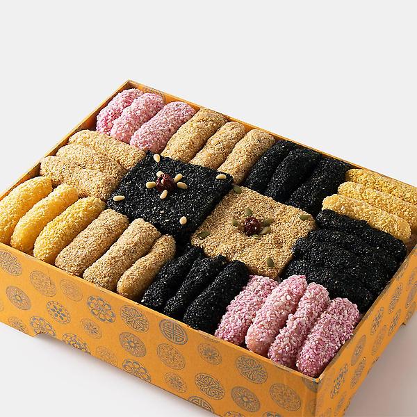  [은정한과] 전통 한지 4단 선물세트