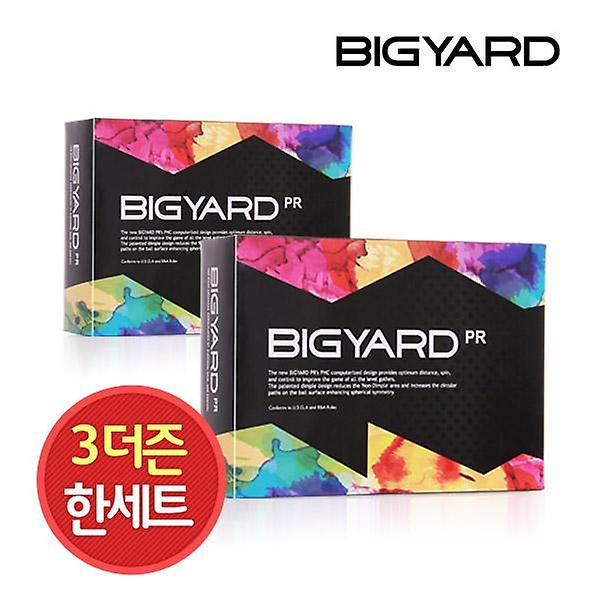  3더즌 36구 빅야드 PR 2피스 골프공
