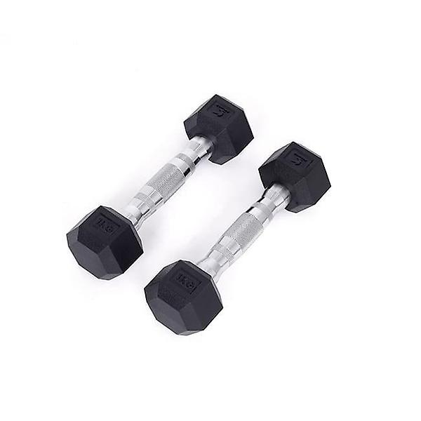  아이워너 냄새 안나는 PEV 육각 아령 1kg 2개 덤벨