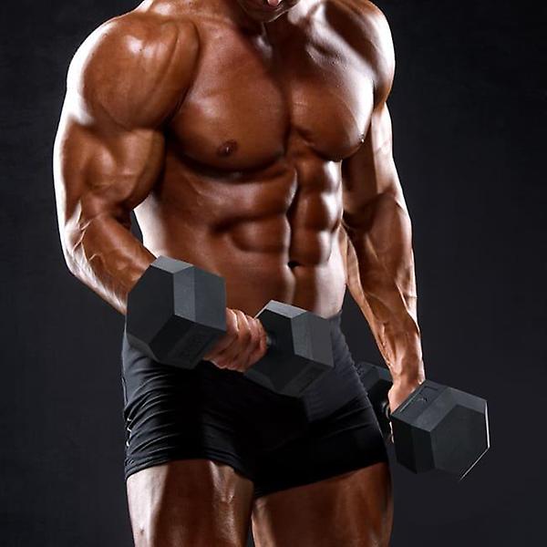  아이워너 냄새 안나는 PEV 육각 아령 16kg 1개 덤벨